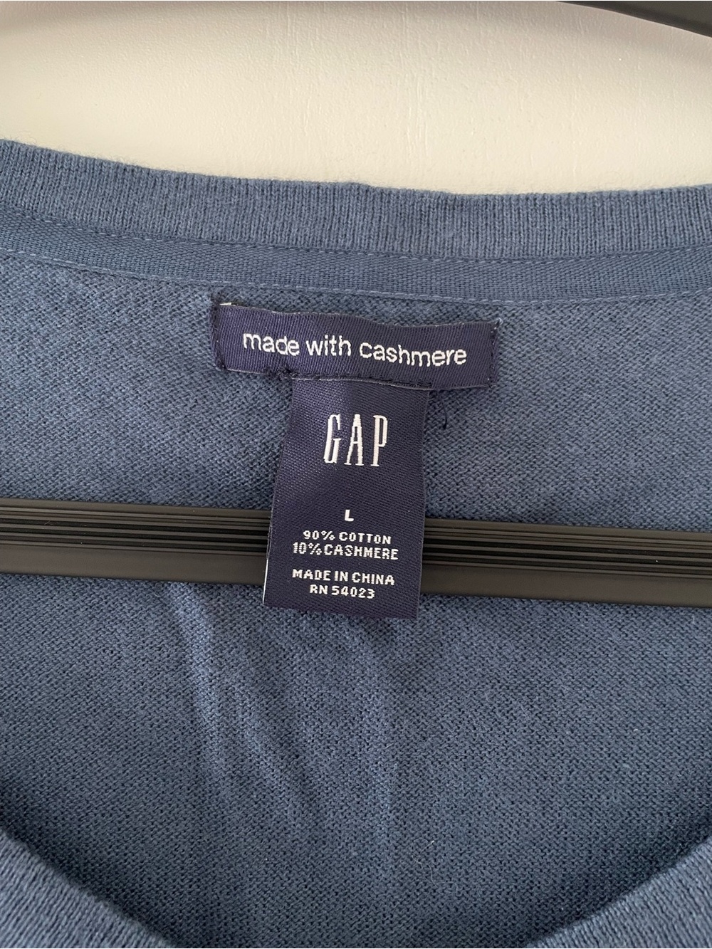 GAP Blue Button-Front Cardigan - Picture 6 of 6